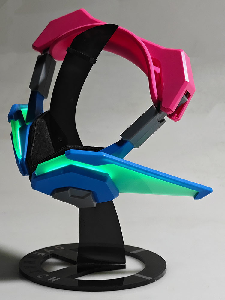 Dva Cosplay Prop - MMGG Game Overwatch D.Va Headset Musik