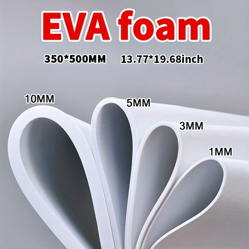 Cosplay Prop Foam Board - Papan Busa EVA 14x39 Inci, Lembaran