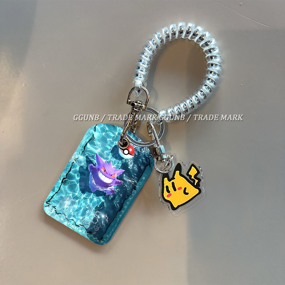 Cosplay Prop Works - Dompet kartu Pokémon 3D Gengar, pelindung