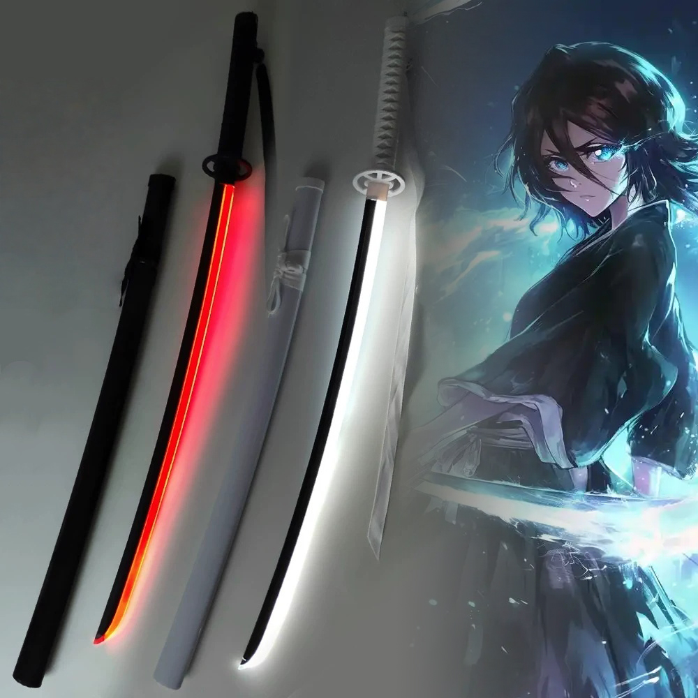 Cosplay Prop Katana - Pedang Katana LED 40 inci Glow