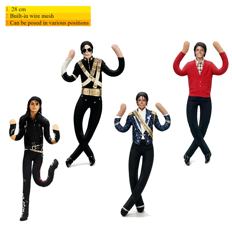 Evoker Cosplay Prop - Boneka Plush Michael Jackson Cosplay Anime