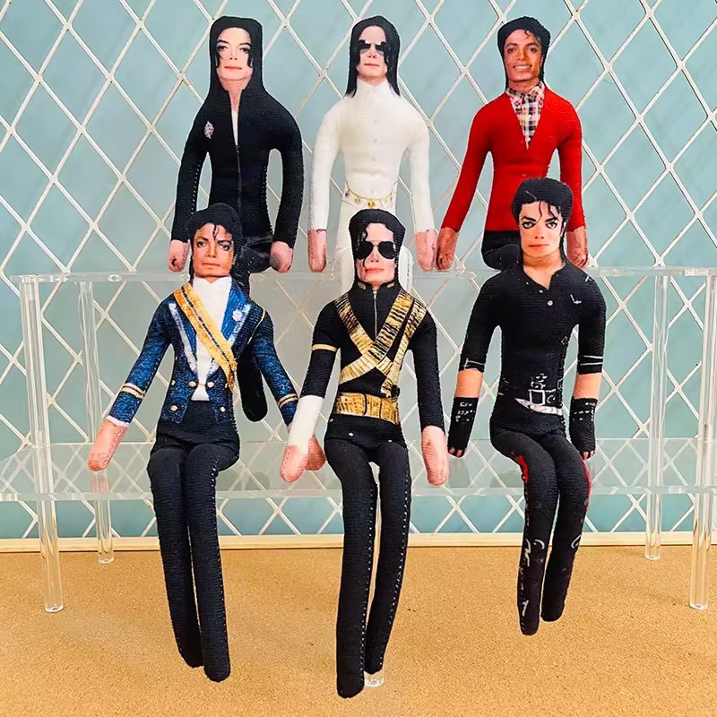 Evoker Cosplay Prop - Boneka MJ Michael Jackson Cosplay Prop,