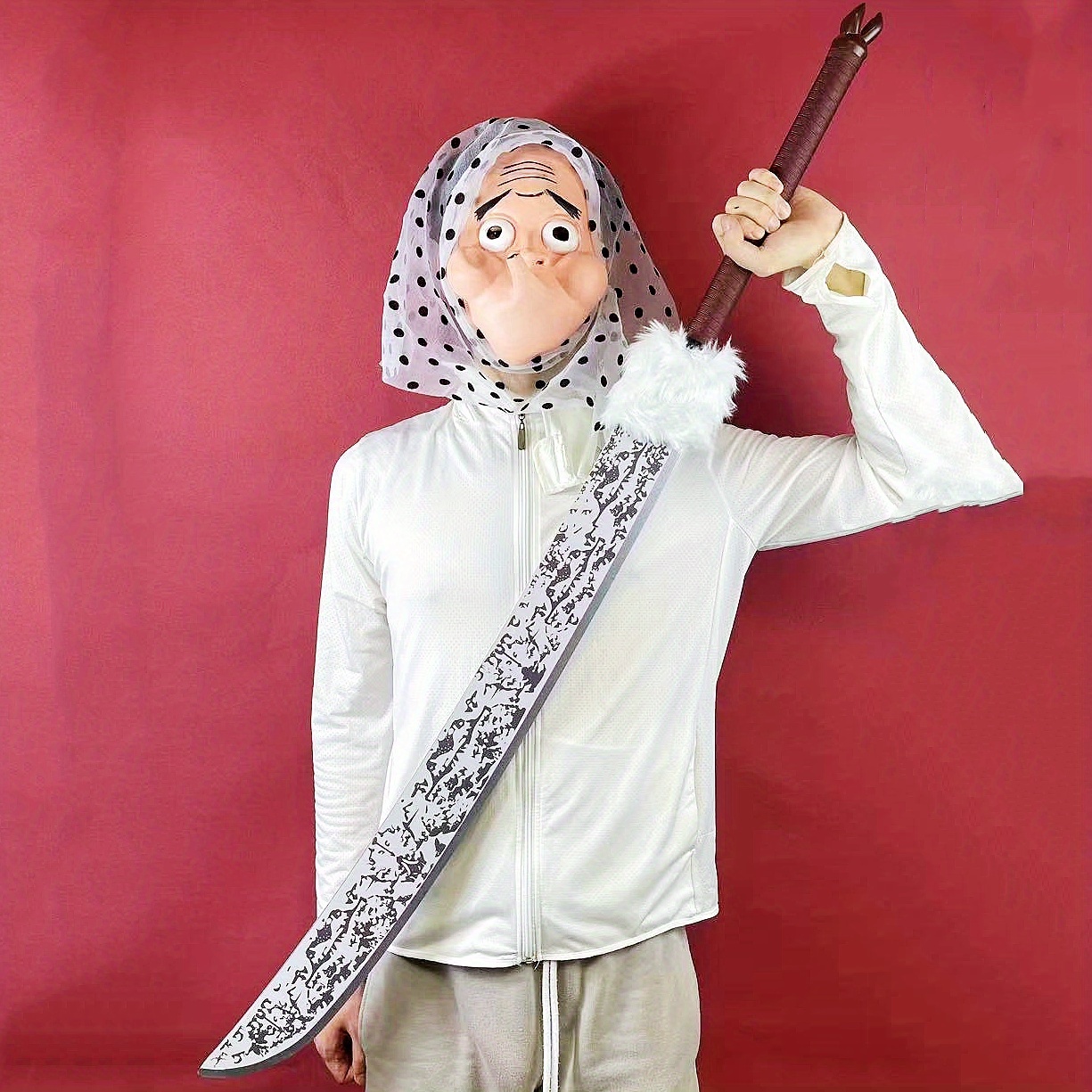Cosplay Prop Katana - Pedang Besar Katana Fushiguro Toji 50