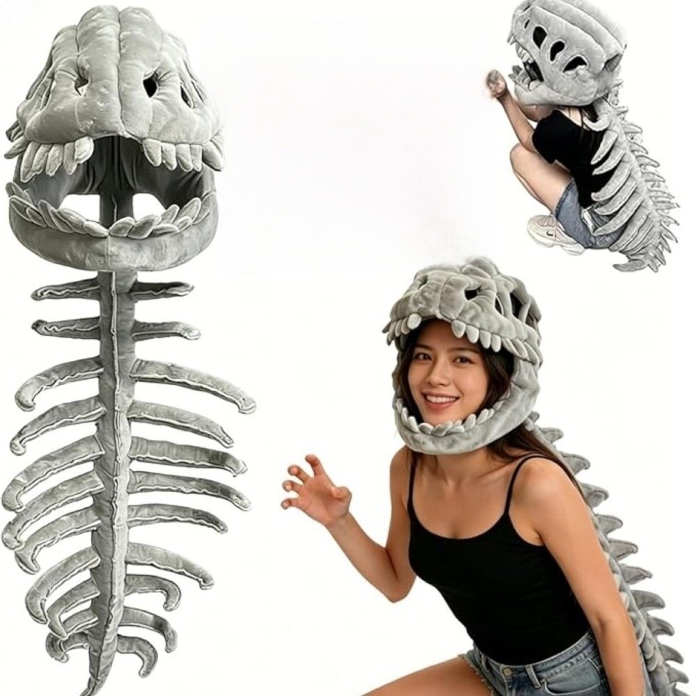 Cosplay Prop Pattern - Kostum Cosplay Halloween Kostum Kerangka Dinosaurus