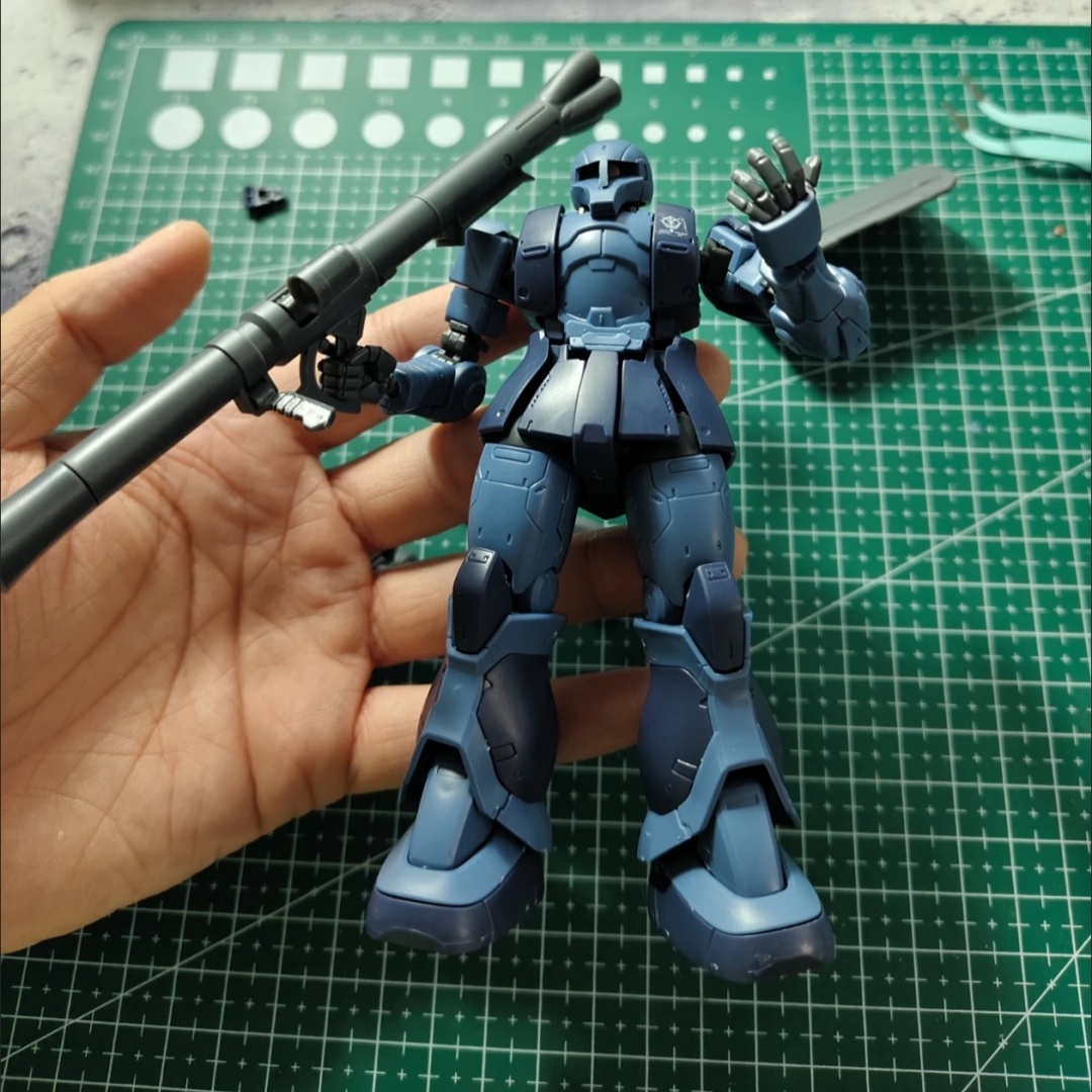 Bandai Gundam Hg - GTO MS-05 HG 1/144 Zaku Black