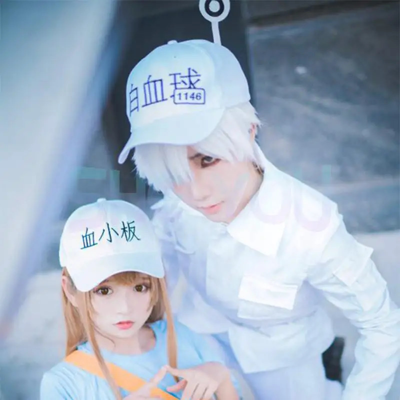 Cosplay Prop Works - Topi Seragam Neutrofil Sel Pekerja Alat