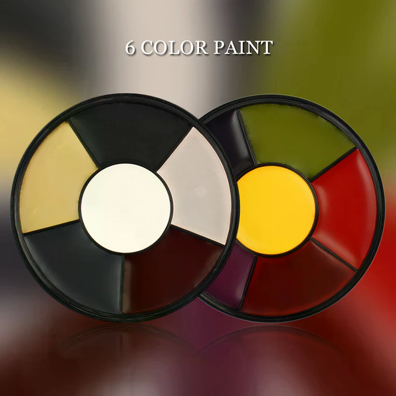 Cosplay Prop Paint - Palet Cat Wajah Tubuh Larut Dalam