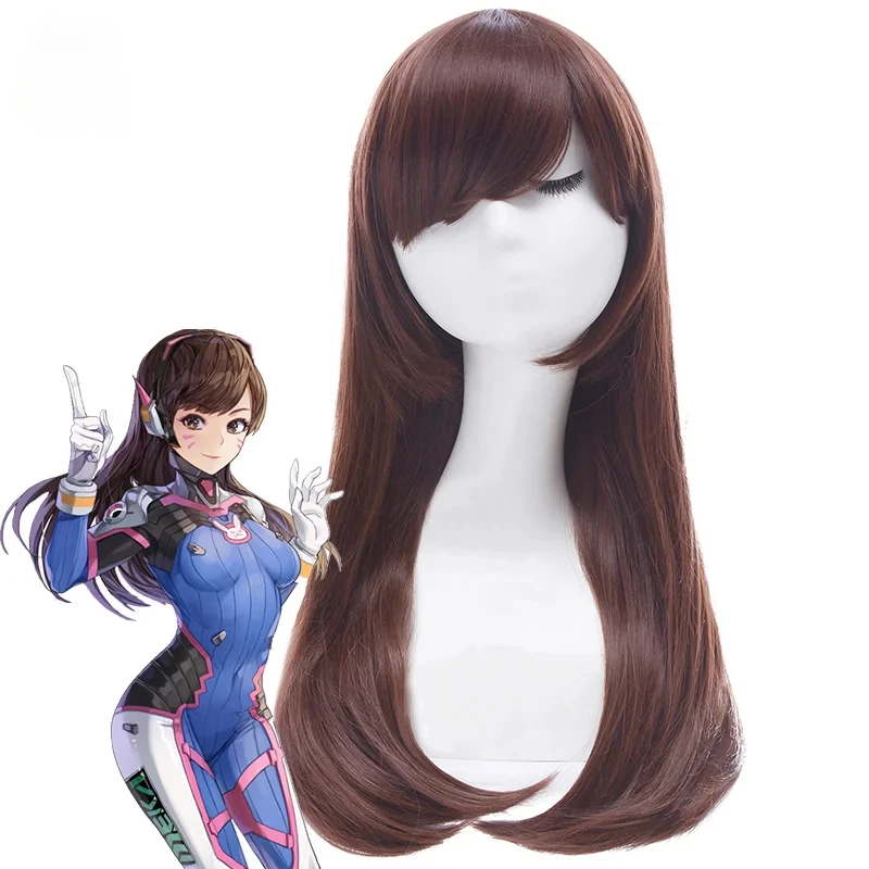 Dva Cosplay Prop - Wig Cosplay Game ROLECOS OW D.VA