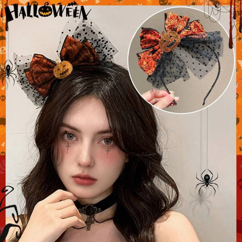 1 Buah Ikat Kepala Busur Labu  - Cosplay Bat Prop ulasan dan harga
