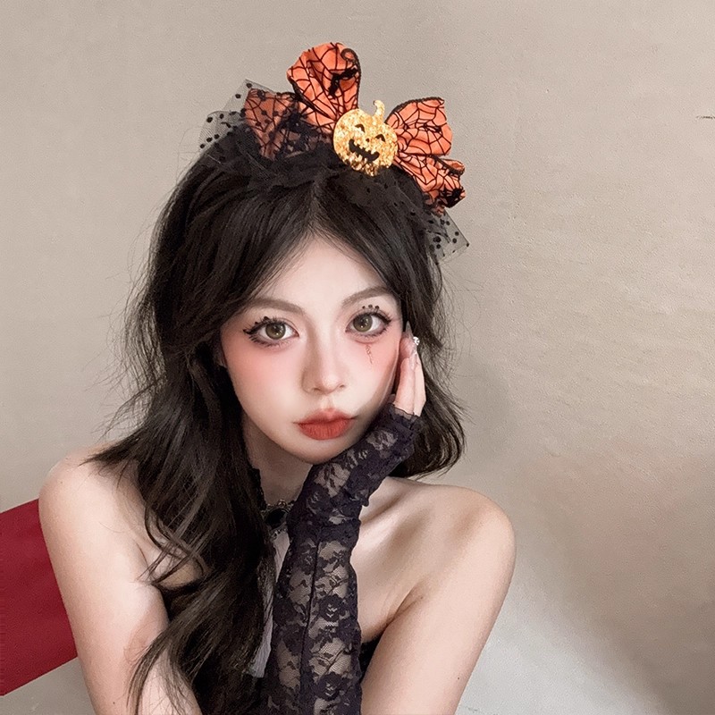 1 Buah Ikat Kepala Busur Labu  - Cosplay Bat Prop ulasan dan harga