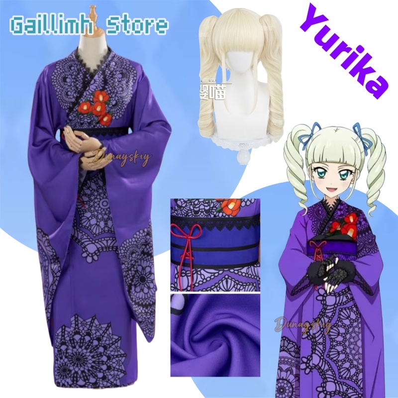Aikatsu! Kostum Cosplay Kimono - Cosplay Prop Pattern ulasan dan harga