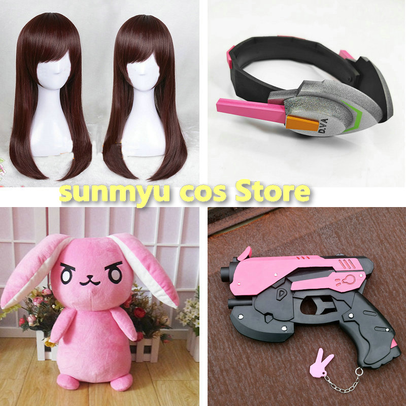 D.VA Cosplay Props Hiasan Kepa - Dva Cosplay Prop ulasan dan harga