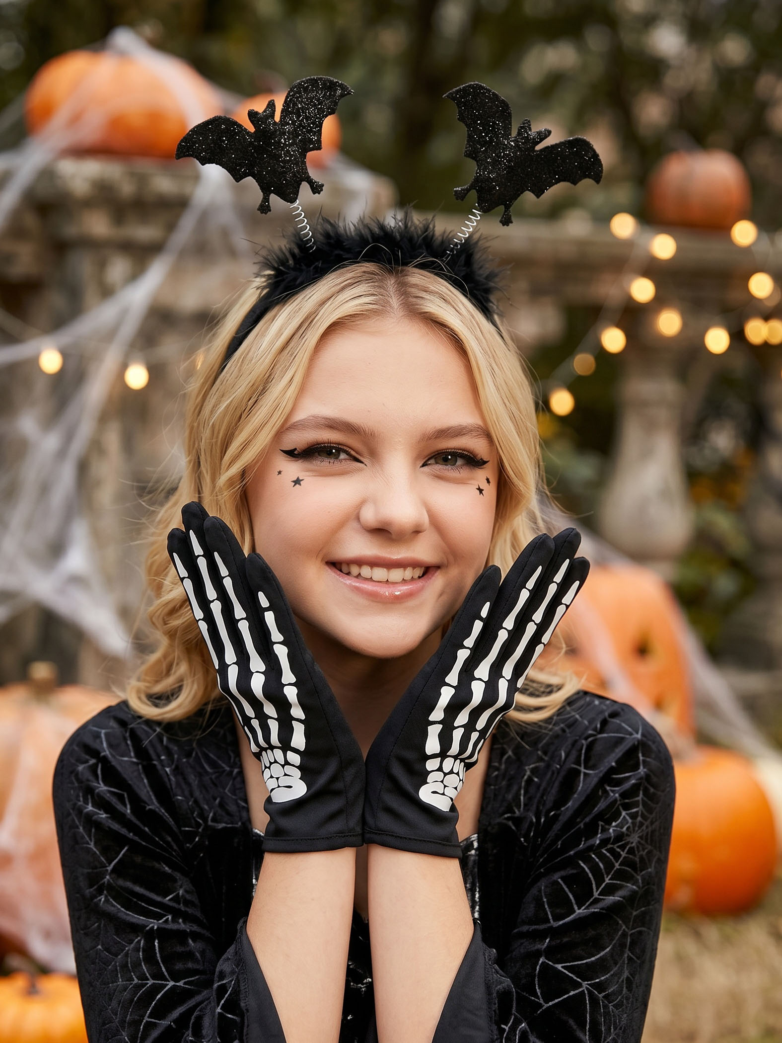 2 Buah Set Aksesori Halloween  - Cosplay Bat Prop ulasan dan harga