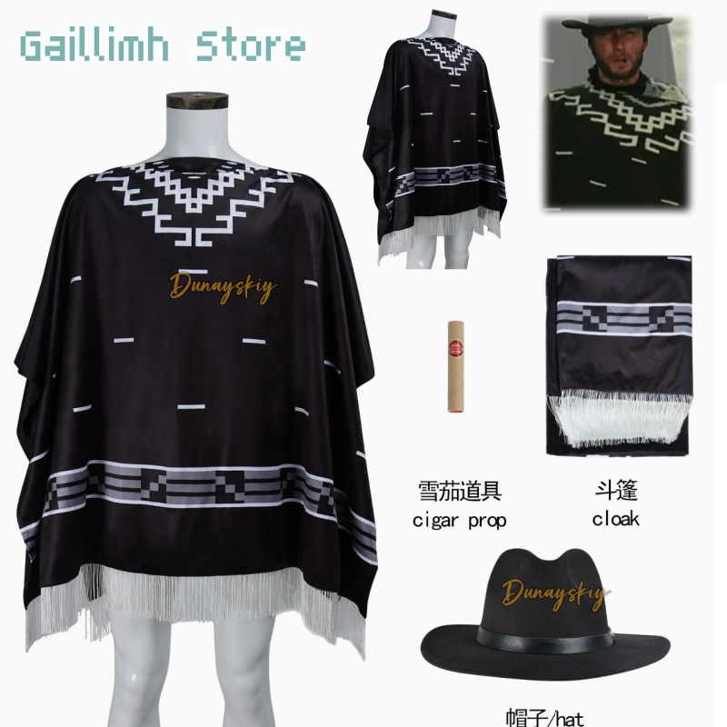 Kostum Cosplay Film Clint East - Cosplay Prop Pattern ulasan dan harga