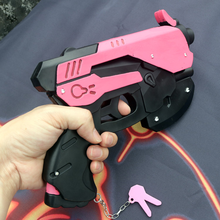 Pistol senjata Pistol ukuran D - Dva Cosplay Prop ulasan dan harga