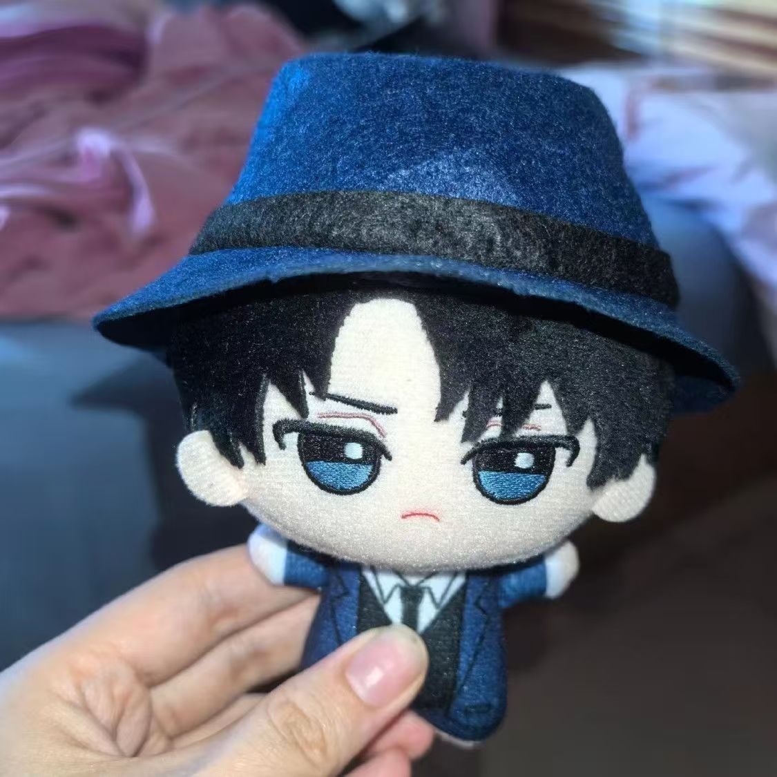 10Cm Levi Ackerman Plushie Fig - Cosplay Plushie Prop ulasan dan harga