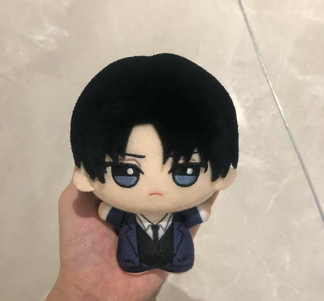 10Cm Levi Ackerman Plushie Fig - Cosplay Plushie Prop ulasan dan harga