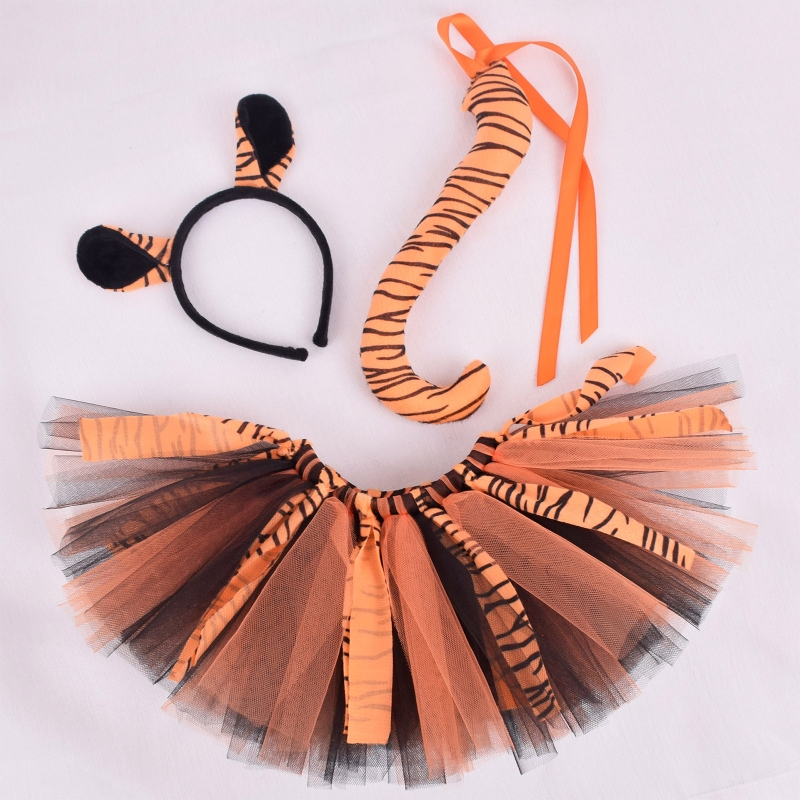 Set Kostum Harimau Rok Tutu Ek - Cosplay Prop Kit ulasan dan harga