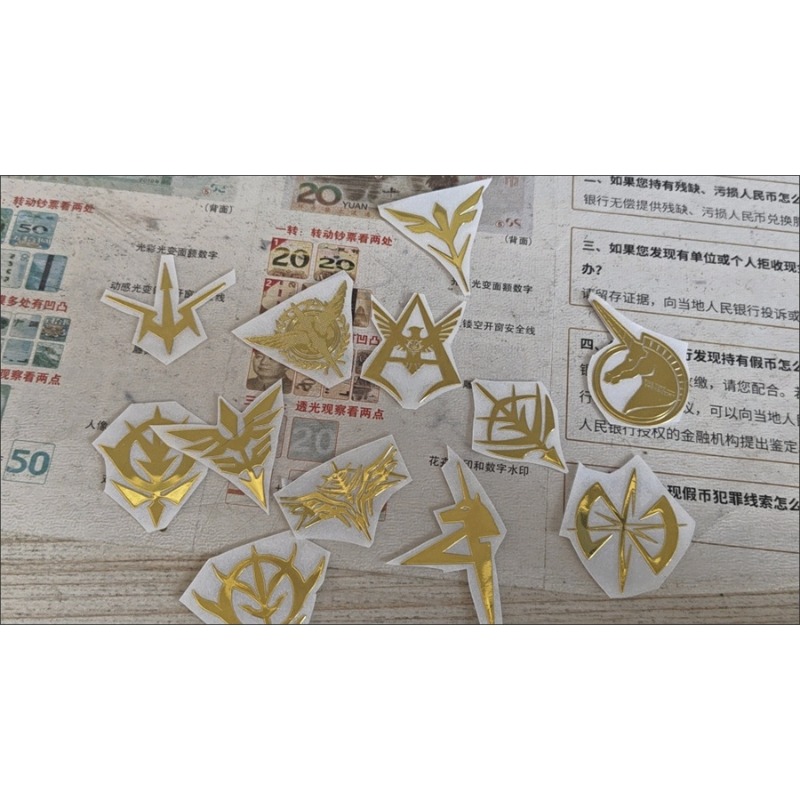 Stiker Logam Gundam Baru Figur - Bandai Gundam Hg ulasan dan harga