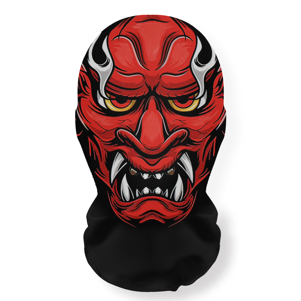 Topeng Halloween Motif Tengkor - Cosplay Prop Pattern ulasan dan harga