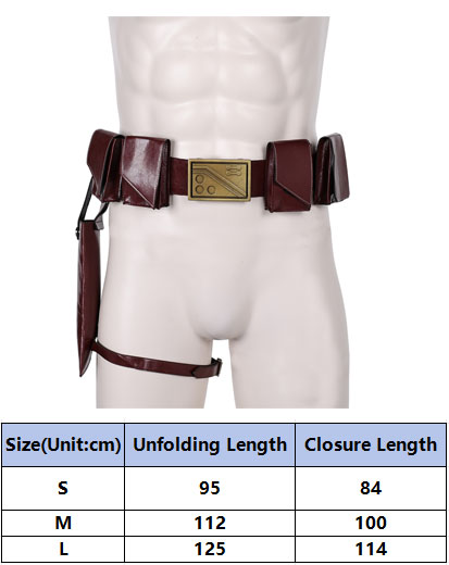 Boba Cosplay Fetter Belt Sarun - Cosplay Prop Pattern ulasan dan harga