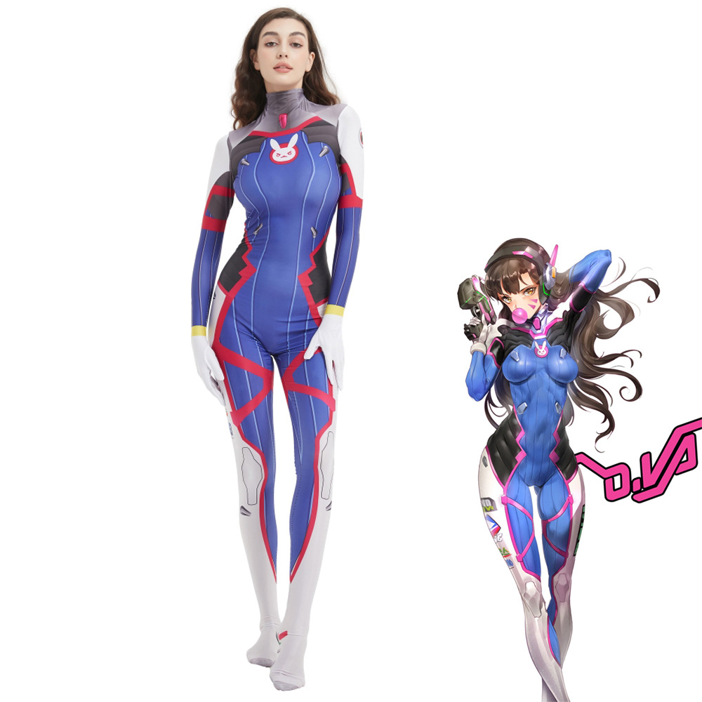 Kostum Cosplay Game D.VA Widow - Dva Cosplay Prop ulasan dan harga