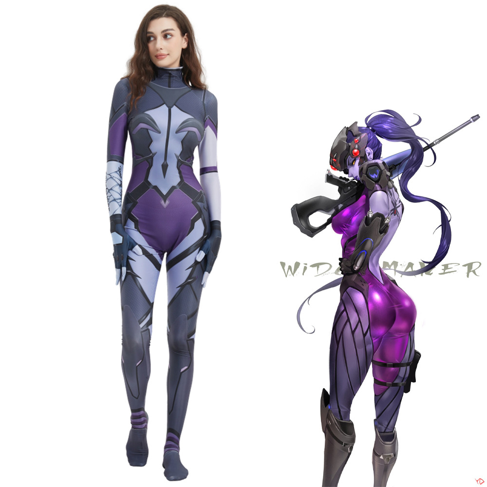 Kostum Cosplay Game D.VA Widow - Dva Cosplay Prop ulasan dan harga